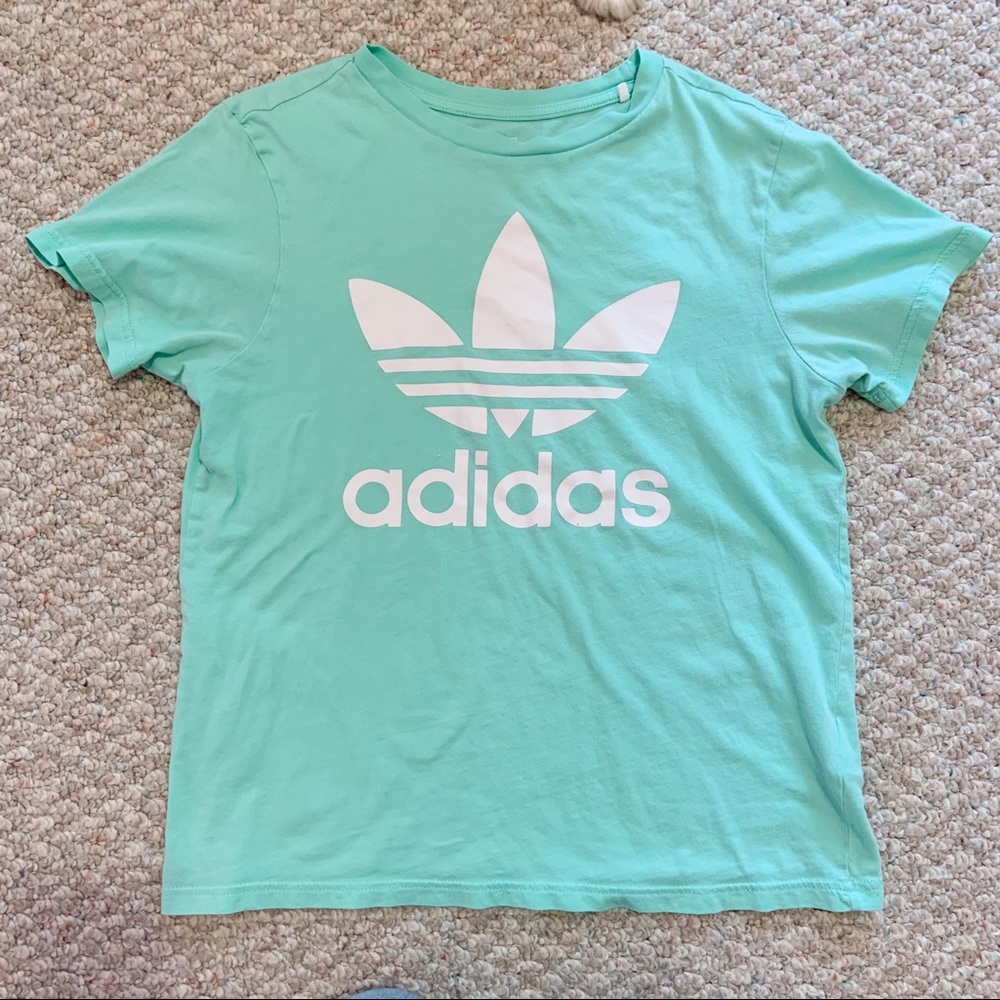 Teal Adidas Shirt